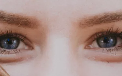 Close up of woman's eyes